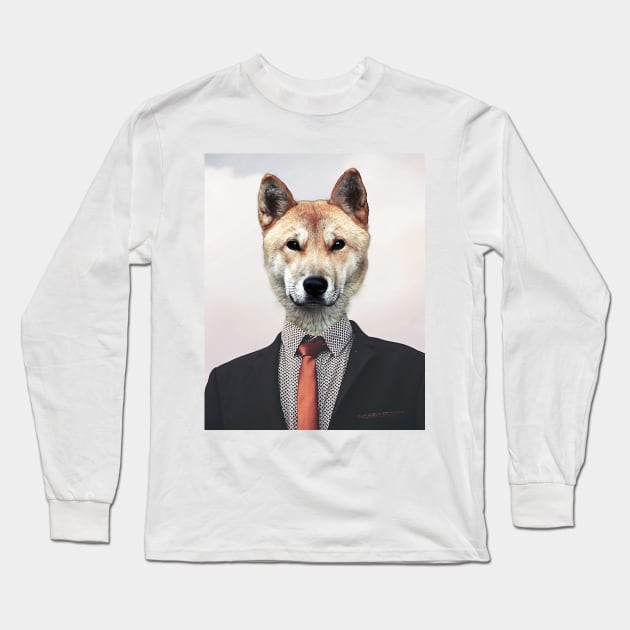 WOLF MAN Long Sleeve T-Shirt by sherifarts